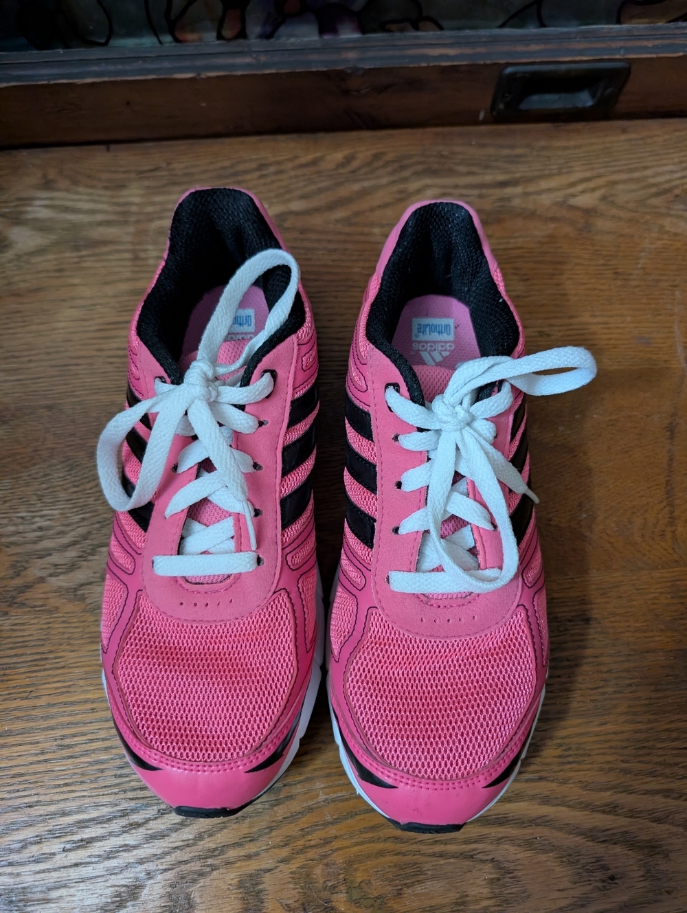 adidas Pink and Black Women's adifast Sneakers